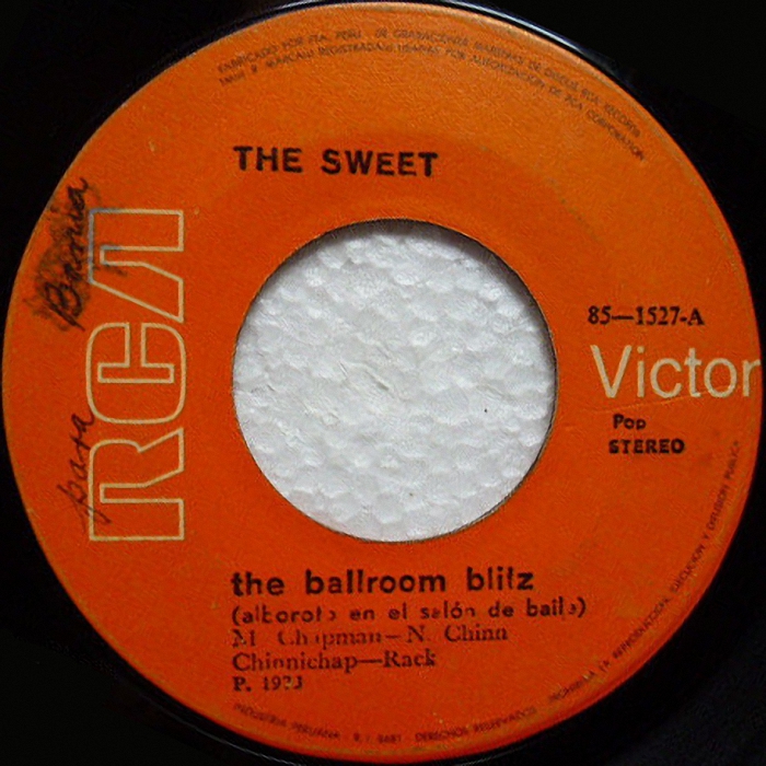 The Sweet The Ballroom Blitz Peru side 1 #3