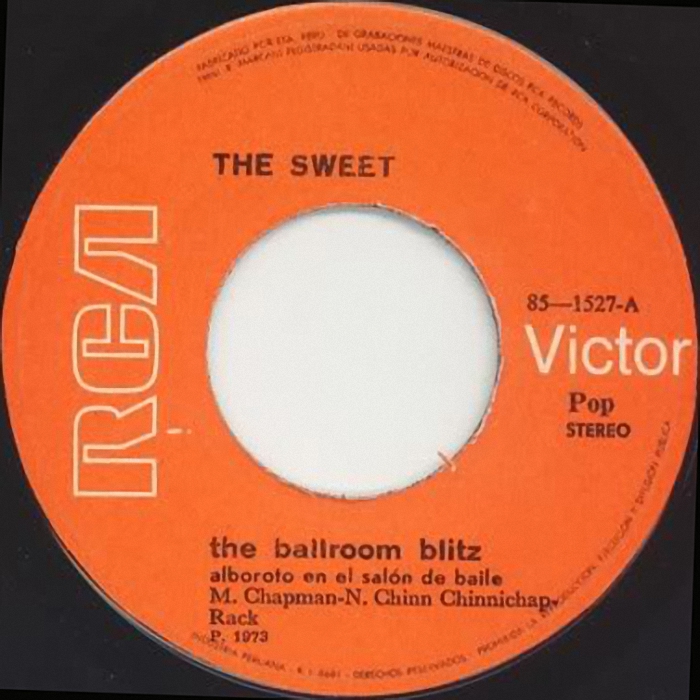 The Sweet The Ballroom Blitz Peru side 1 #2