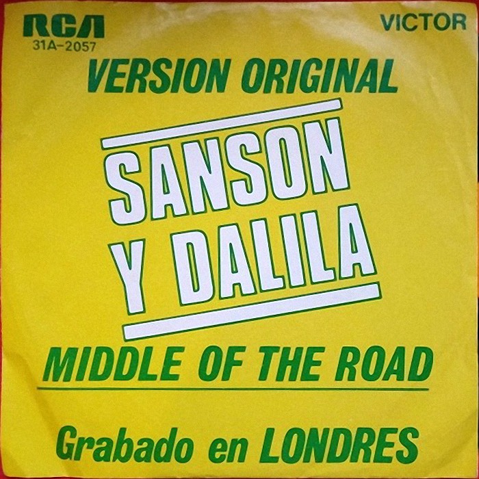 Middle of the Road Samson & Delilah Argentina front