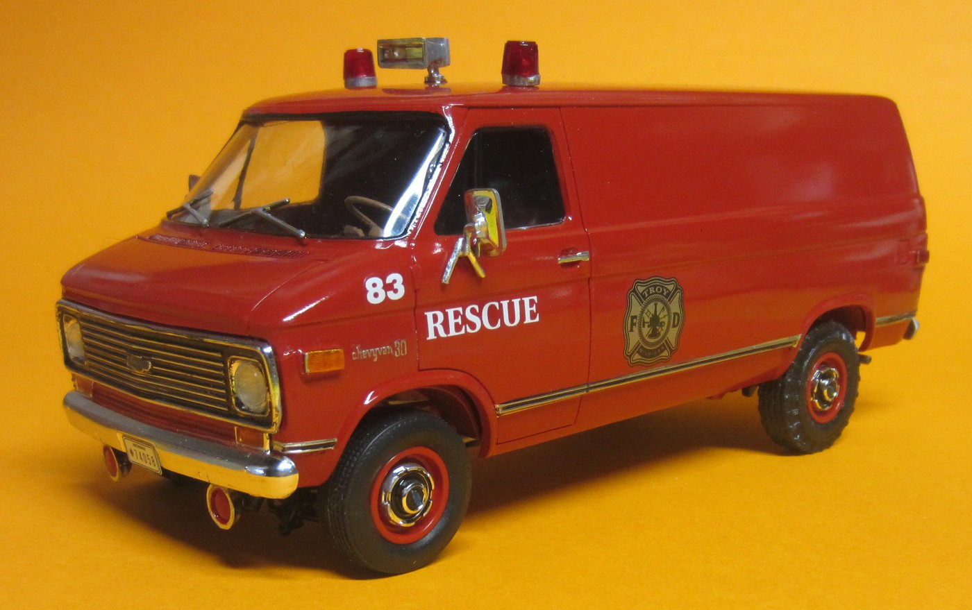 amt chevy rescue van