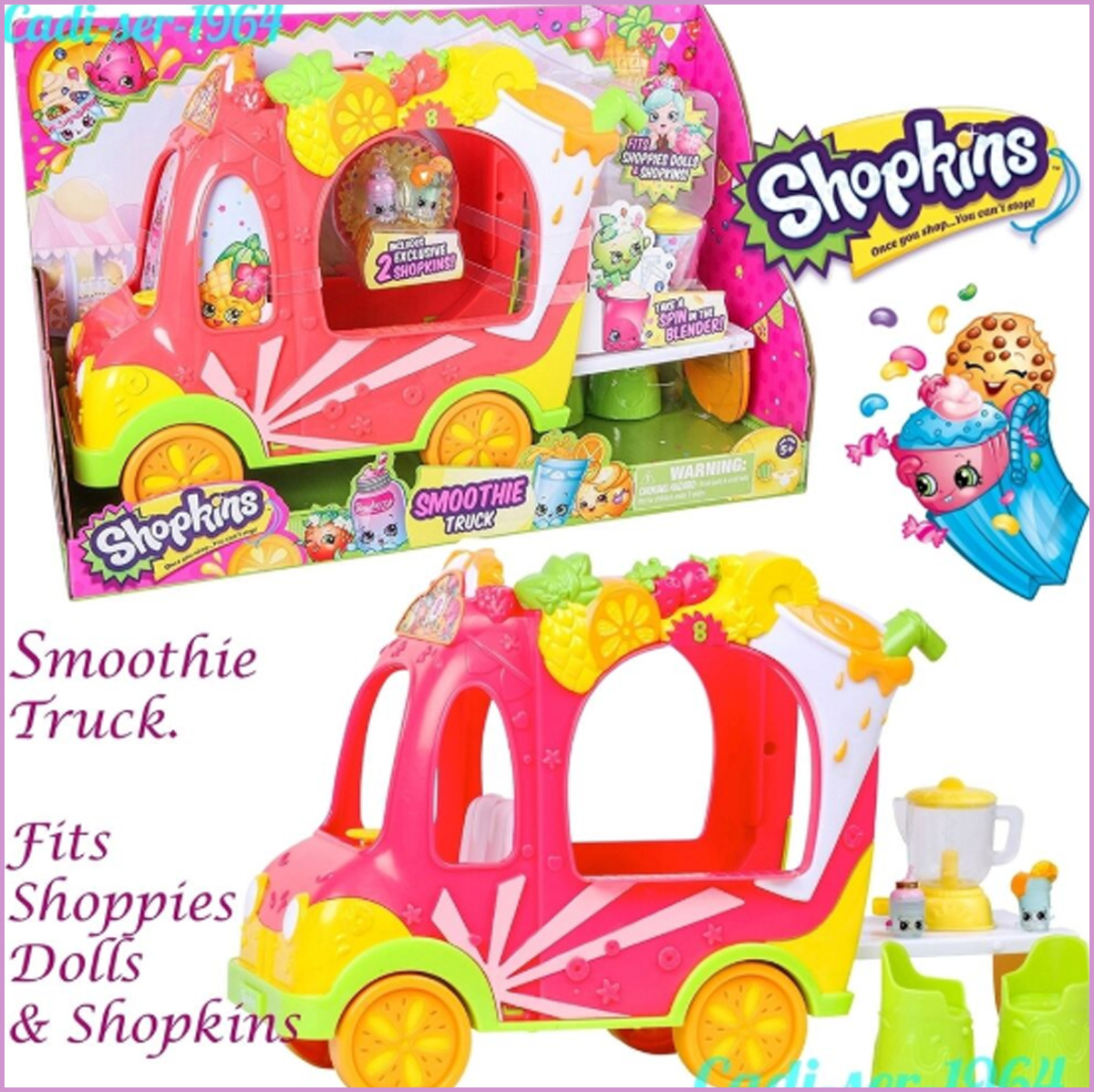 shopkins juice truck