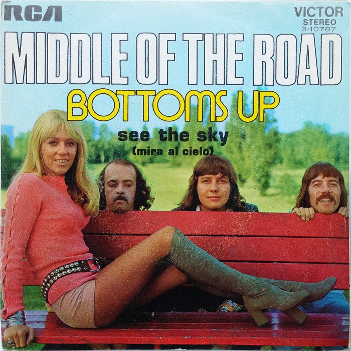 Middle Of The Road Bottoms Up Spain promo front