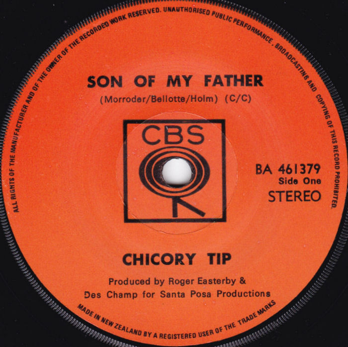 Chicory Tip Son of My Father New Zealand side 1