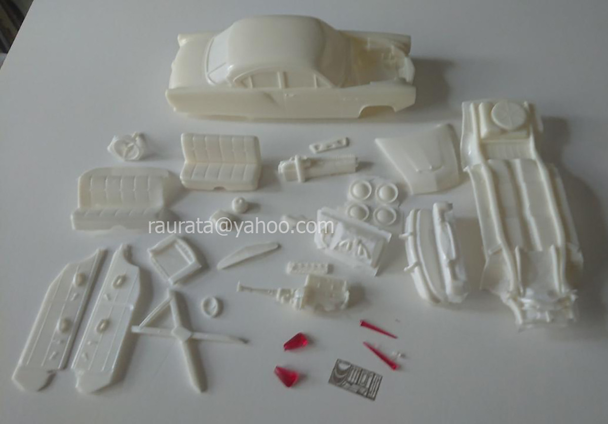 1/25 3D Printed 1954 Kaiser Manhattan Model Kit – ModelCarMayham 2025