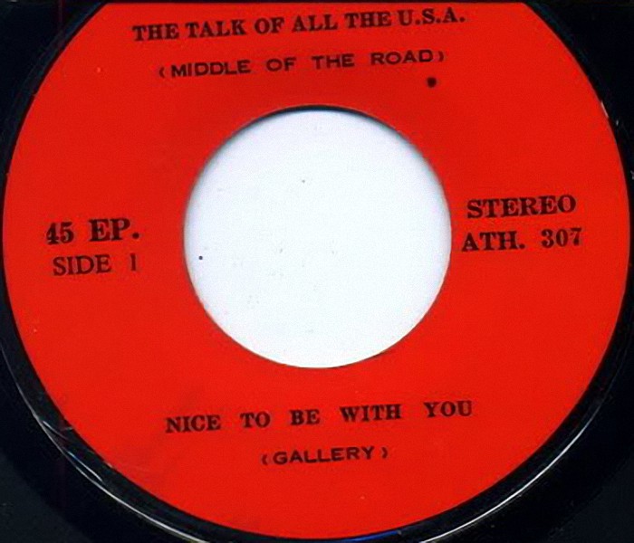 Middle of the Road The Talk of All the USA Thailand EP side 1 errors fixed