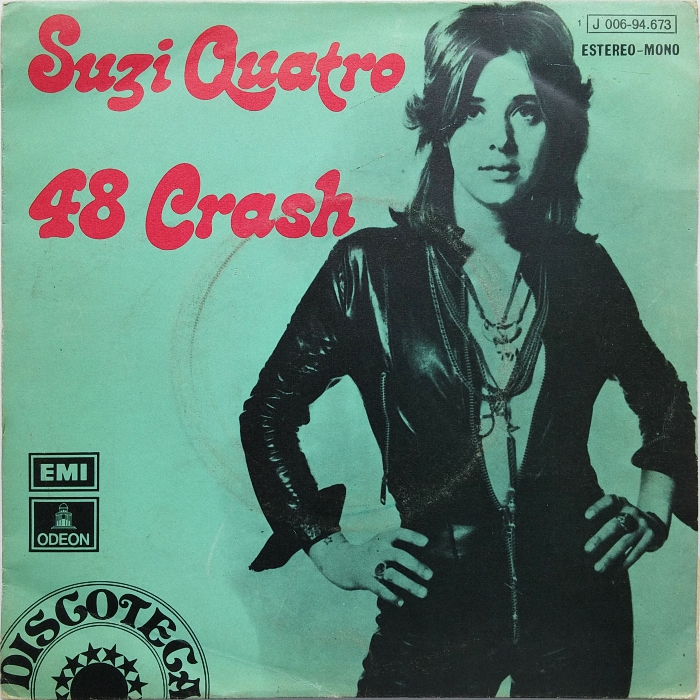 Suzi Quatro 48 Crash Spain front