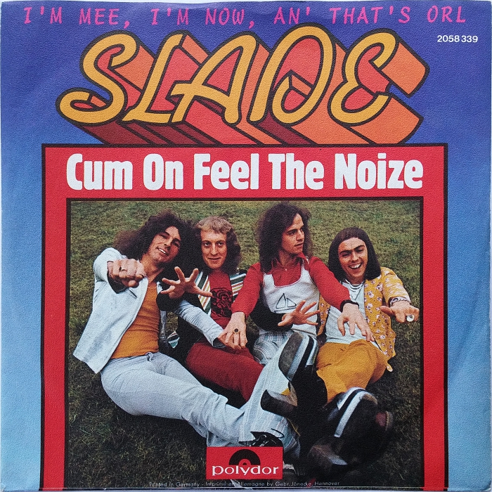 Slade Cum On Feel The Noize Germany front