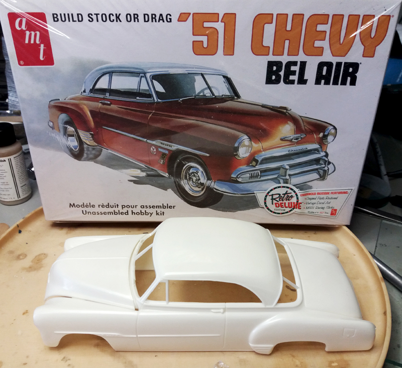 amt 51 chevy bel air