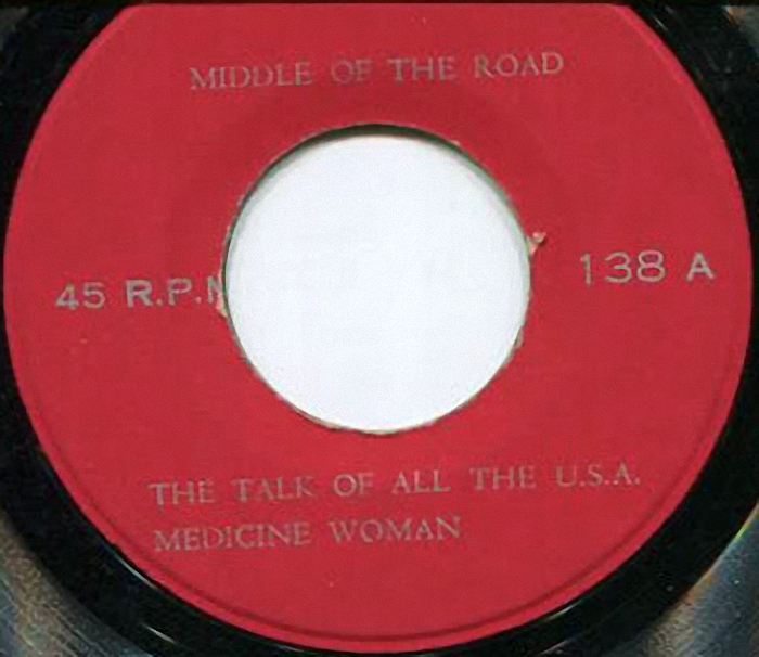 Middle of the Road The Talk of All the USA Thailand EP side 1