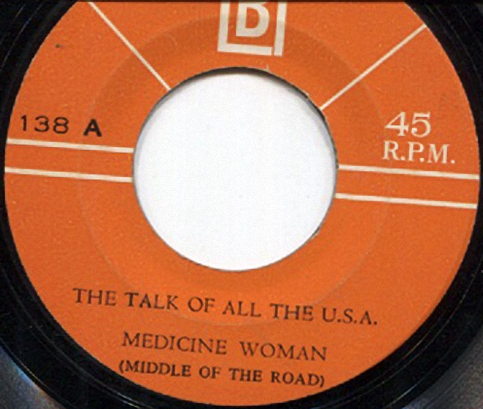 Middle of the Road The Talk of All the USA Thailand EP side 1