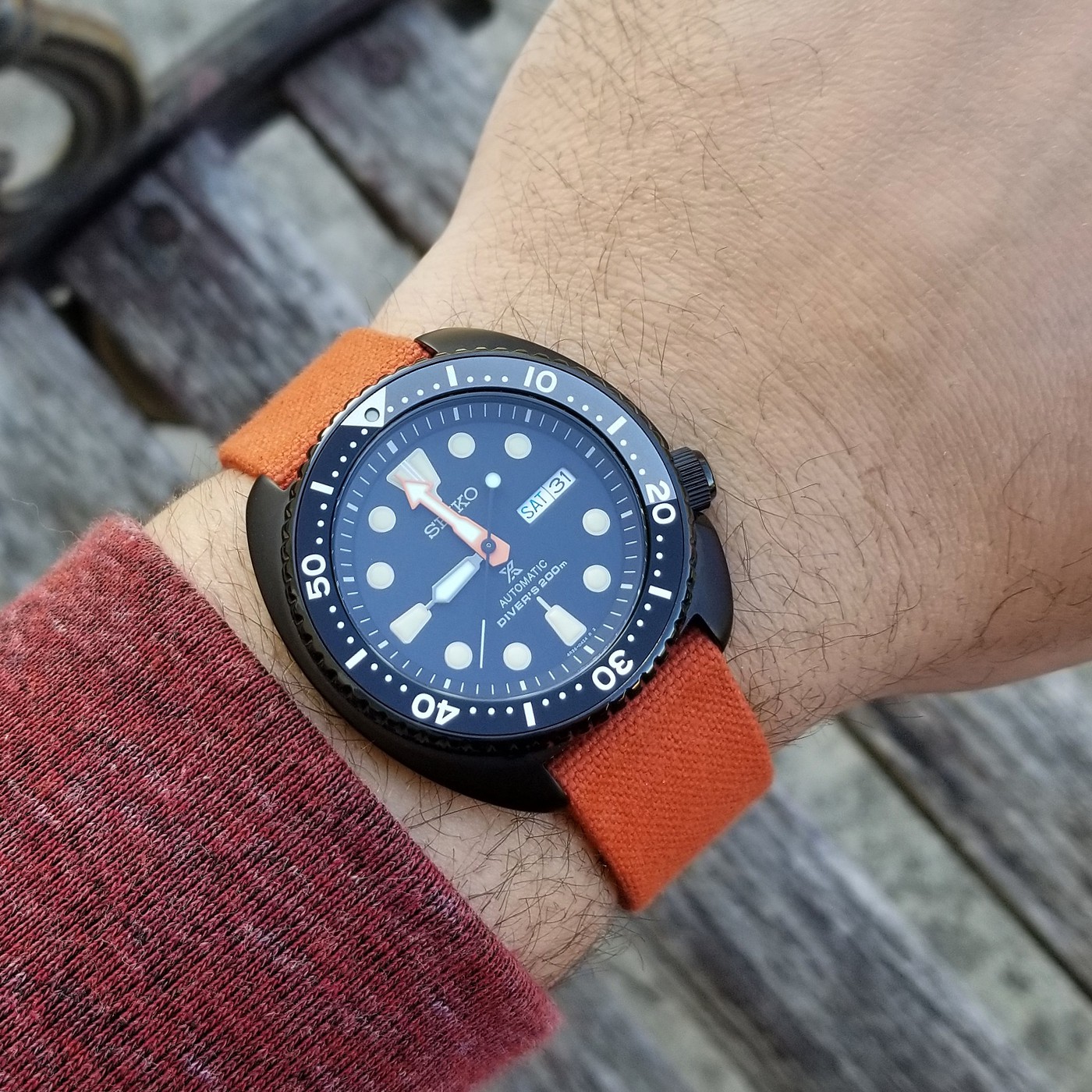 SOLD: Seiko SRPC49 - Ninja Turtle | WatchUSeek Watch Forums