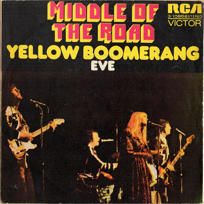 Middle of the Road Yellow Boomerang Spain front