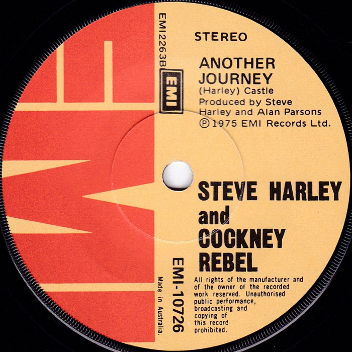 Cockney Rebel Make Me Smile Australia side 2