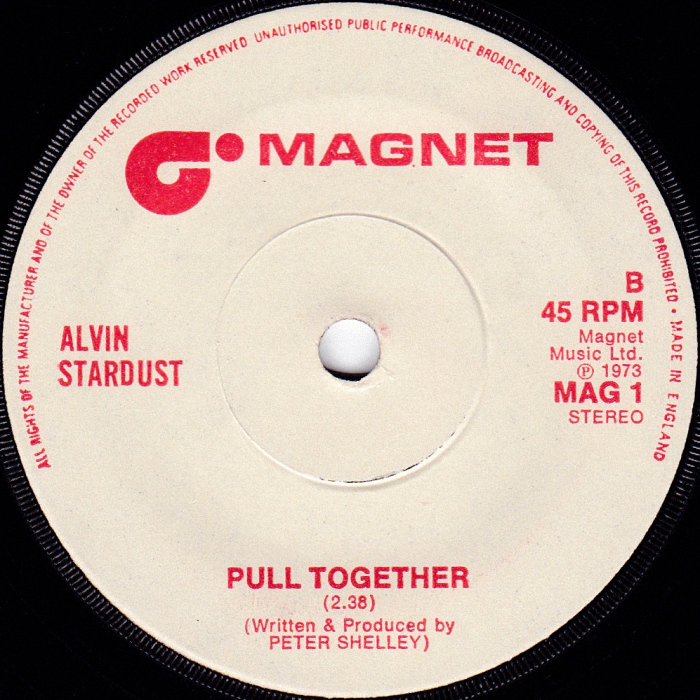 Alvin Stardust My Coo Ca Choo UK side 2