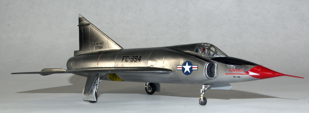 PROTOjets 1/72スケール ガレージキットConvair YF-102 1/72 Convair YF-102 Prototype - Nostalgic Plastic - Ready