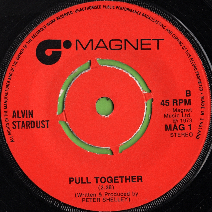 Alvin Stardust My Coo Ca Choo UK promo side 2