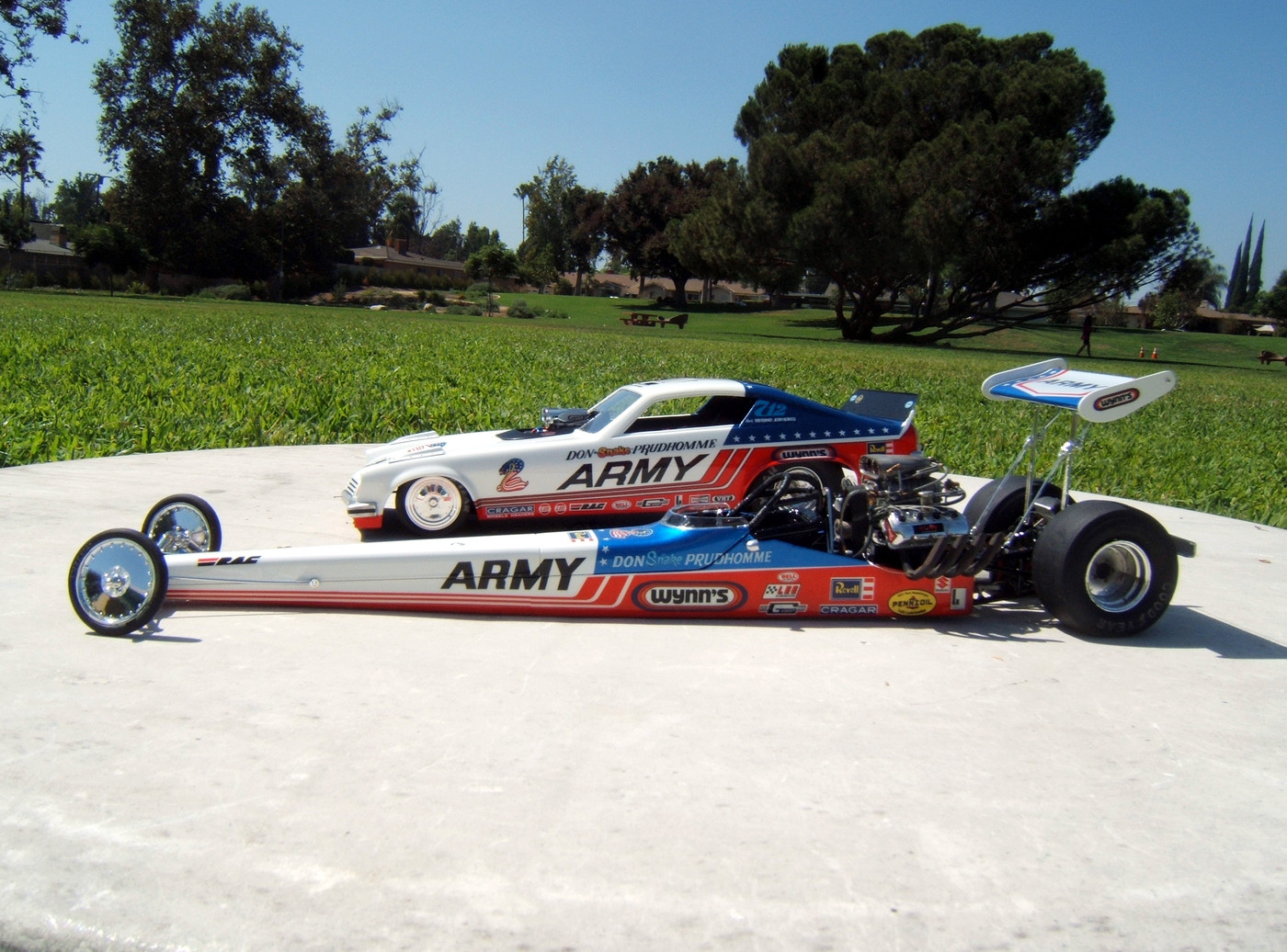 rc funny car dragster