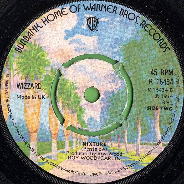 Wizzard This Is The Story Of My Love Baby UK side 2