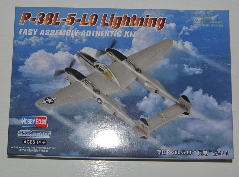 Lavens P 38l 5 Lo 172 Hobby Boss Lightning Work In Progress 