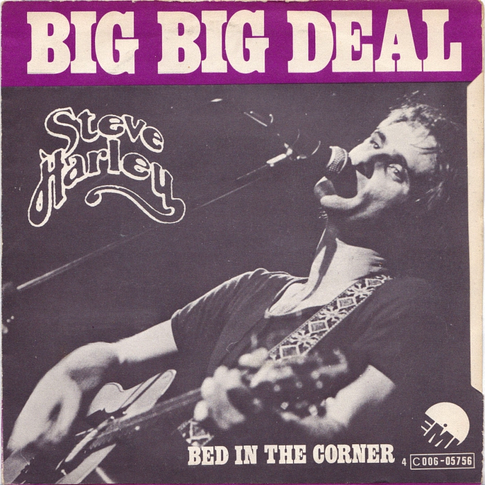 Steve Harley Big Big Deal Belgium back