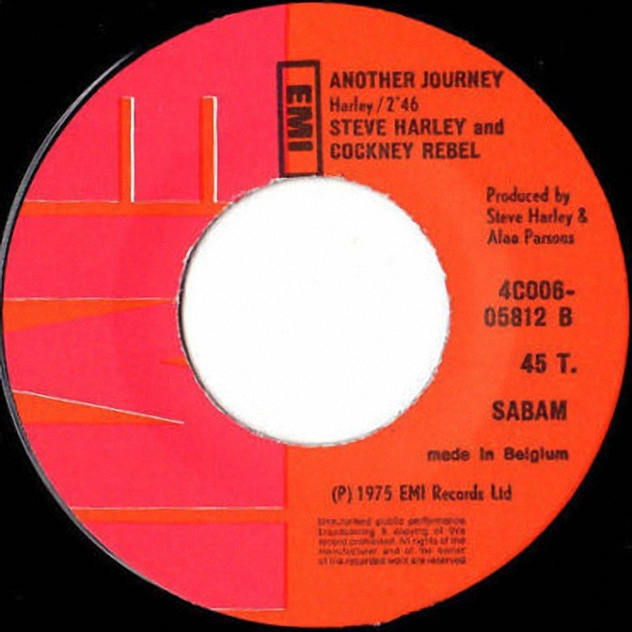 Cockney Rebel Make Me Smile Belgium side 2
