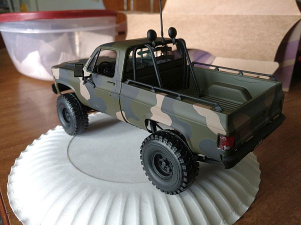 Jacked Up Gmc Scale Auto Magazine For Building Plastic Resin