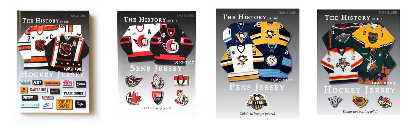 The History Of The NHL Hockey Jersey – By Chris Delorme