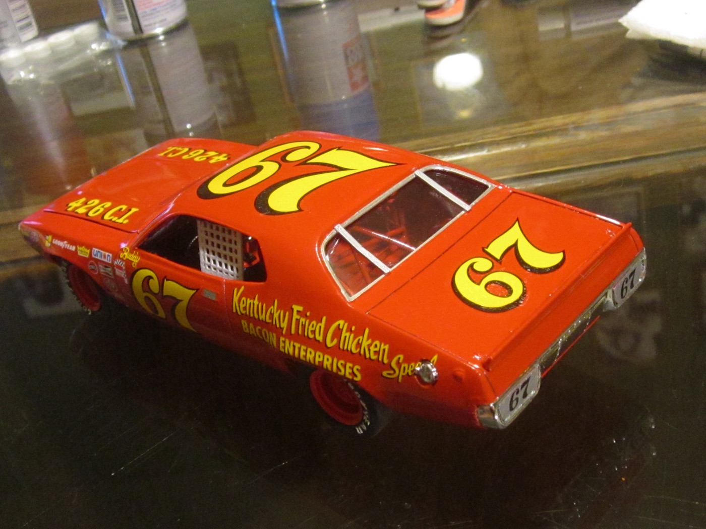 Here are some 426 hemi's and some 426 wedge's in the NASCAR cars. All