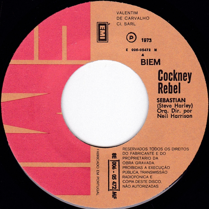 Cockney Rebel Sebastian Portugal side 1