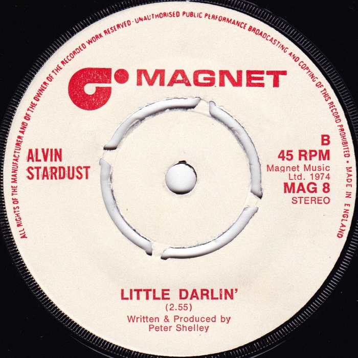 Alvin Stardust Red Dress UK promo side 2