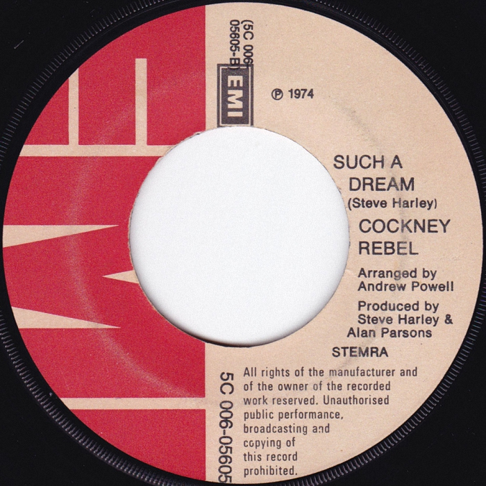 Cockney Rebel Judy Teen Holland side 2
