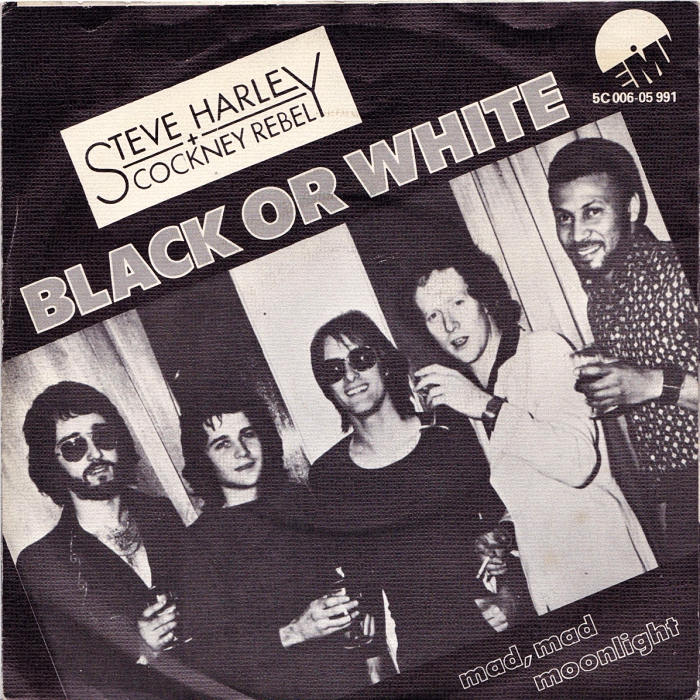 Cockney Rebel Black Or White Holland back
