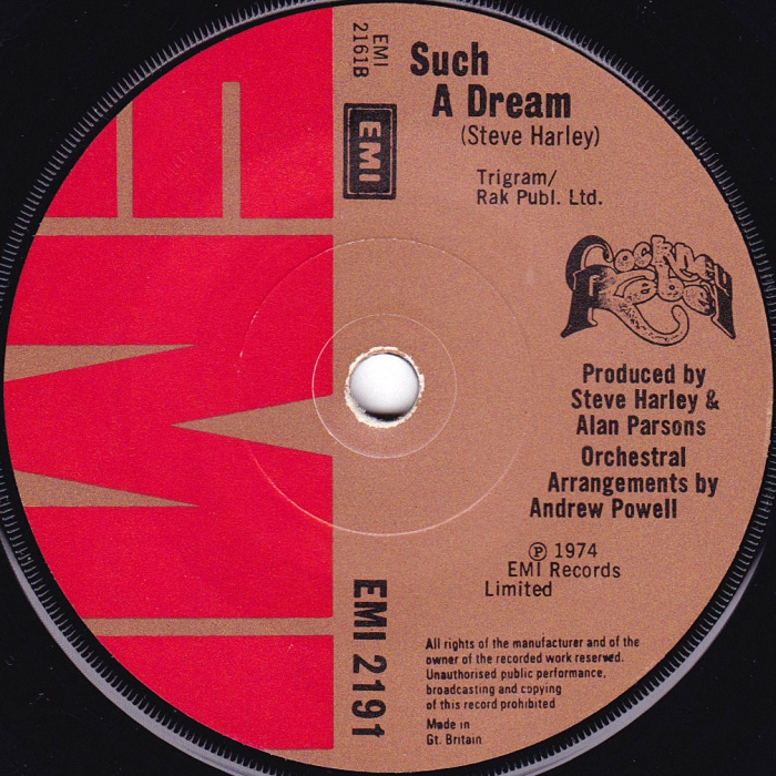 Cockney Rebel Mr. Soft UK side 2