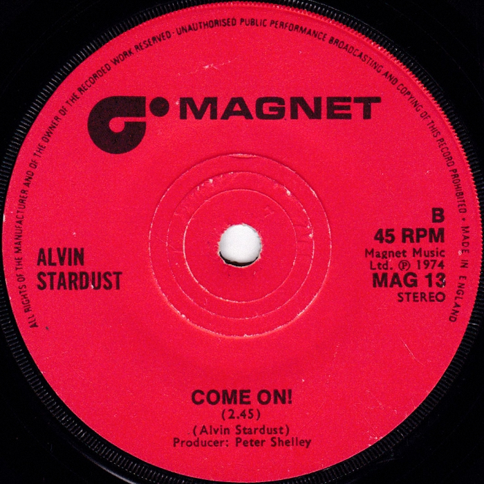 Alvin Stardust You You You UK side 2