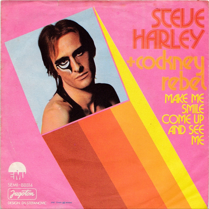 Cockney Rebel Make Me Smile Yugoslavia front
