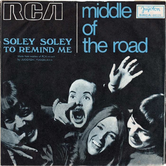 Middle of the Road Soley Soley Yugoslavia front