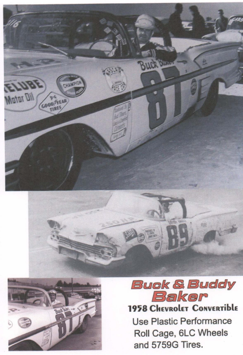 #87/89 Buddy Baker 1958 Chevy PPP - Plastic Perfomance Products - PPP ...