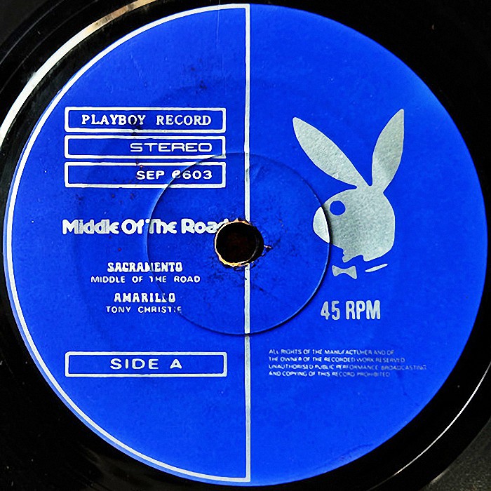 Middle Of The Road Sacramento Malaysia side 1