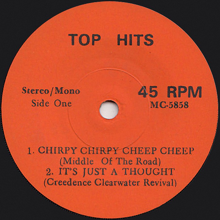 Middle of the Road Chirpy Chirpy Cheep Cheep Malaysia side 1