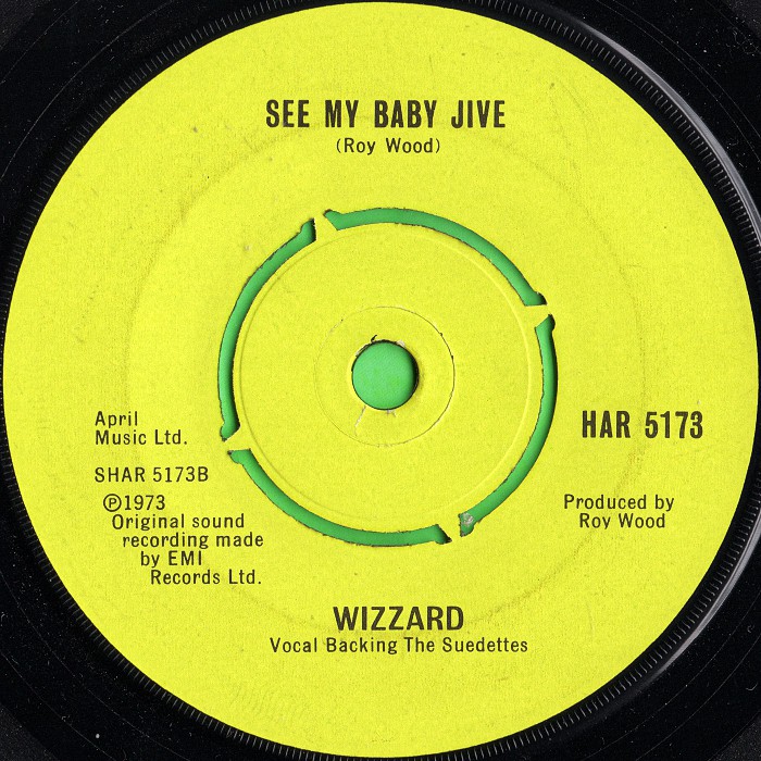 Wizzard I Wish It Could Be Christmas Everyday UK Harvest side 2 re-issue 1978