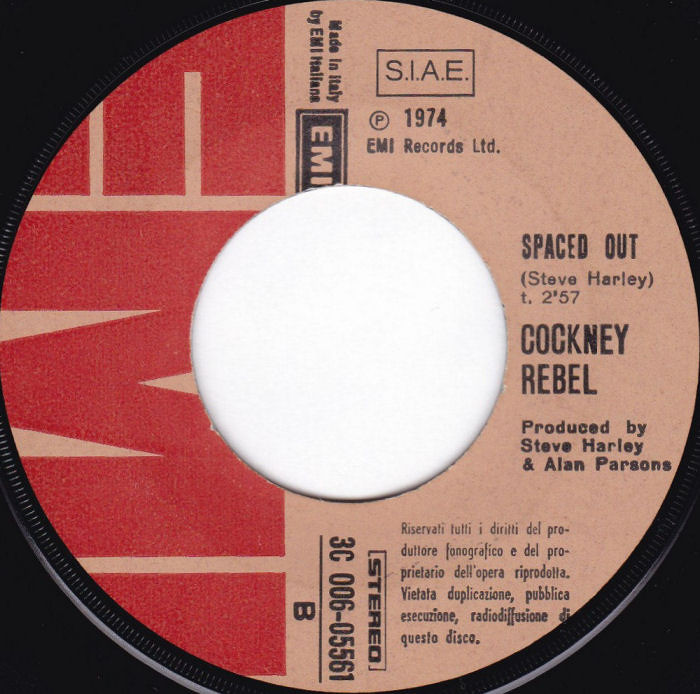 Cockney Rebel Judy Teen Italy side 2