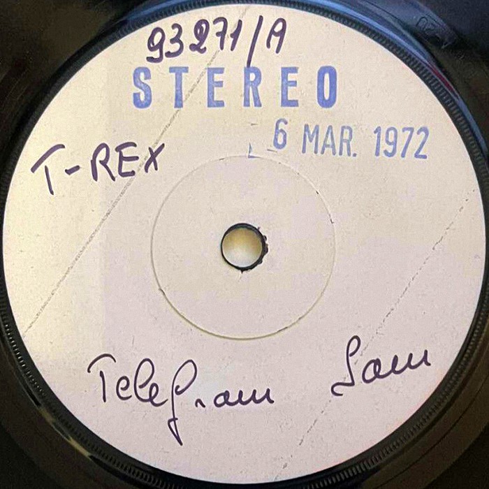 Telegram Sam Italy test press side 1