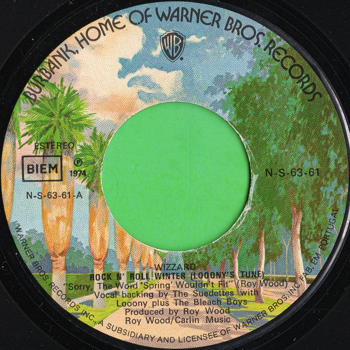 Wizzard Rock 'N Roll Winter Portugal side 1