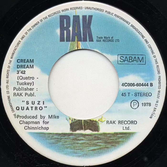 Suzi Quatro If You Can't Give Me Love Belgium side 2