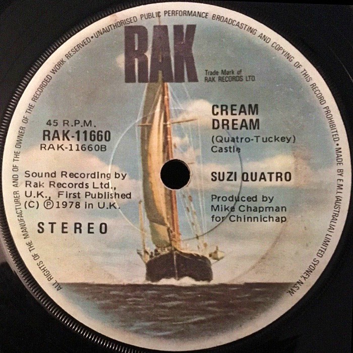 Suzi Quatro If You Can't Give Me Love Australia side 2