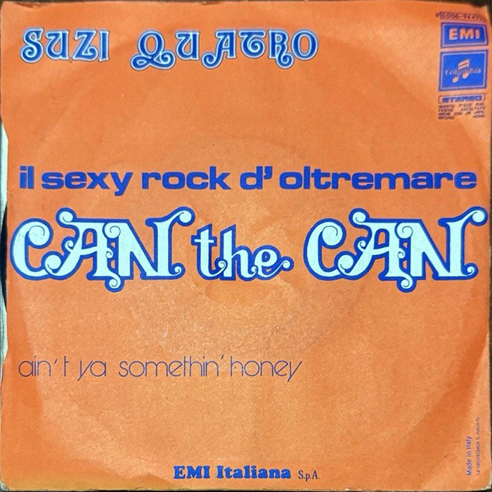 Suzi Quatro Can The Can Italy back