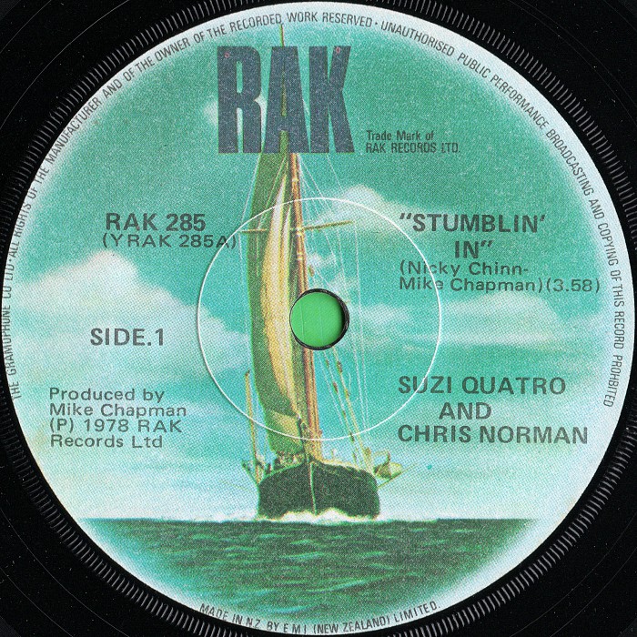Suzi Quatro and Chris Norman Stumblin In New Zealand side 1