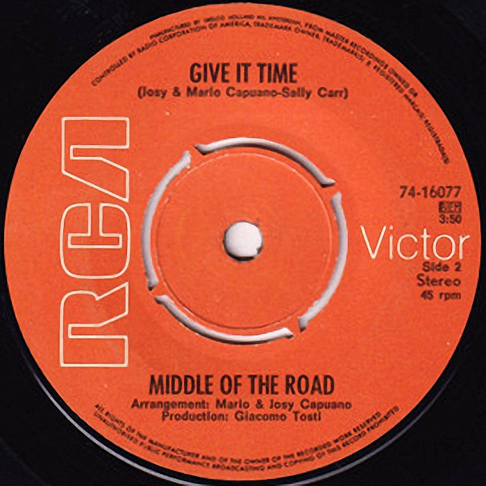 Middle of the Road Tweedle Dee Tweedle Dum Holland side 2