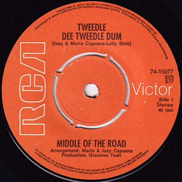 Middle of the Road Tweedle Dee Tweedle Dum Holland side 1