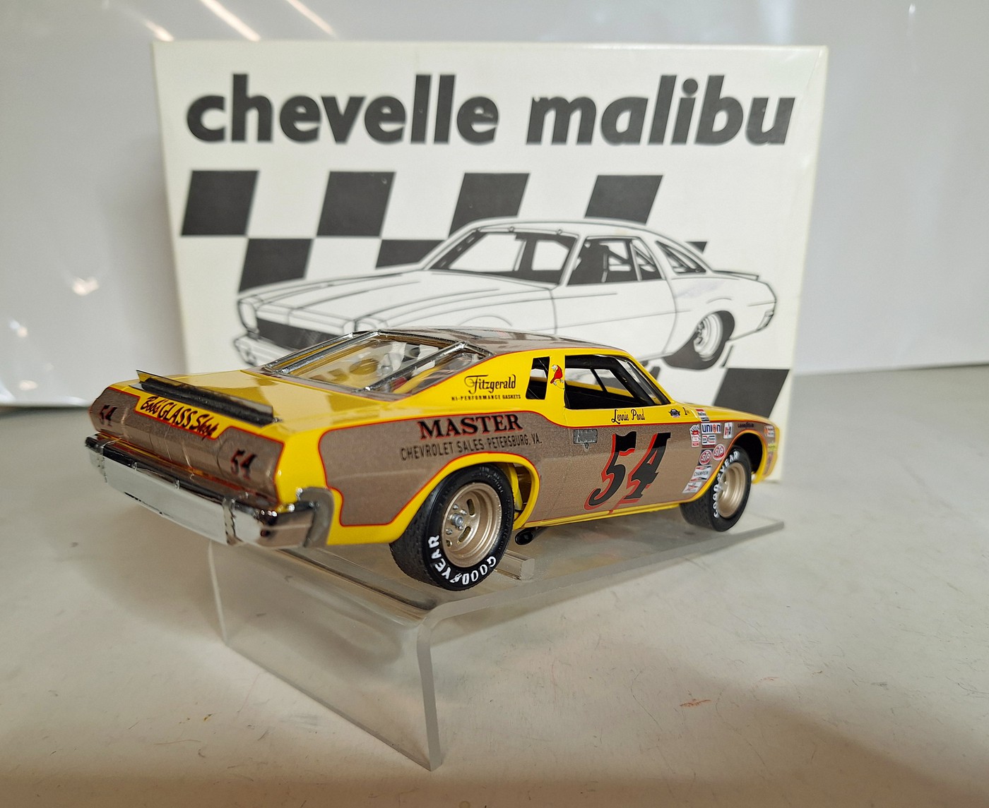 AMT Chevelle Malibu (Lennie Pond #54) - NASCAR - Model Cars Magazine Forum